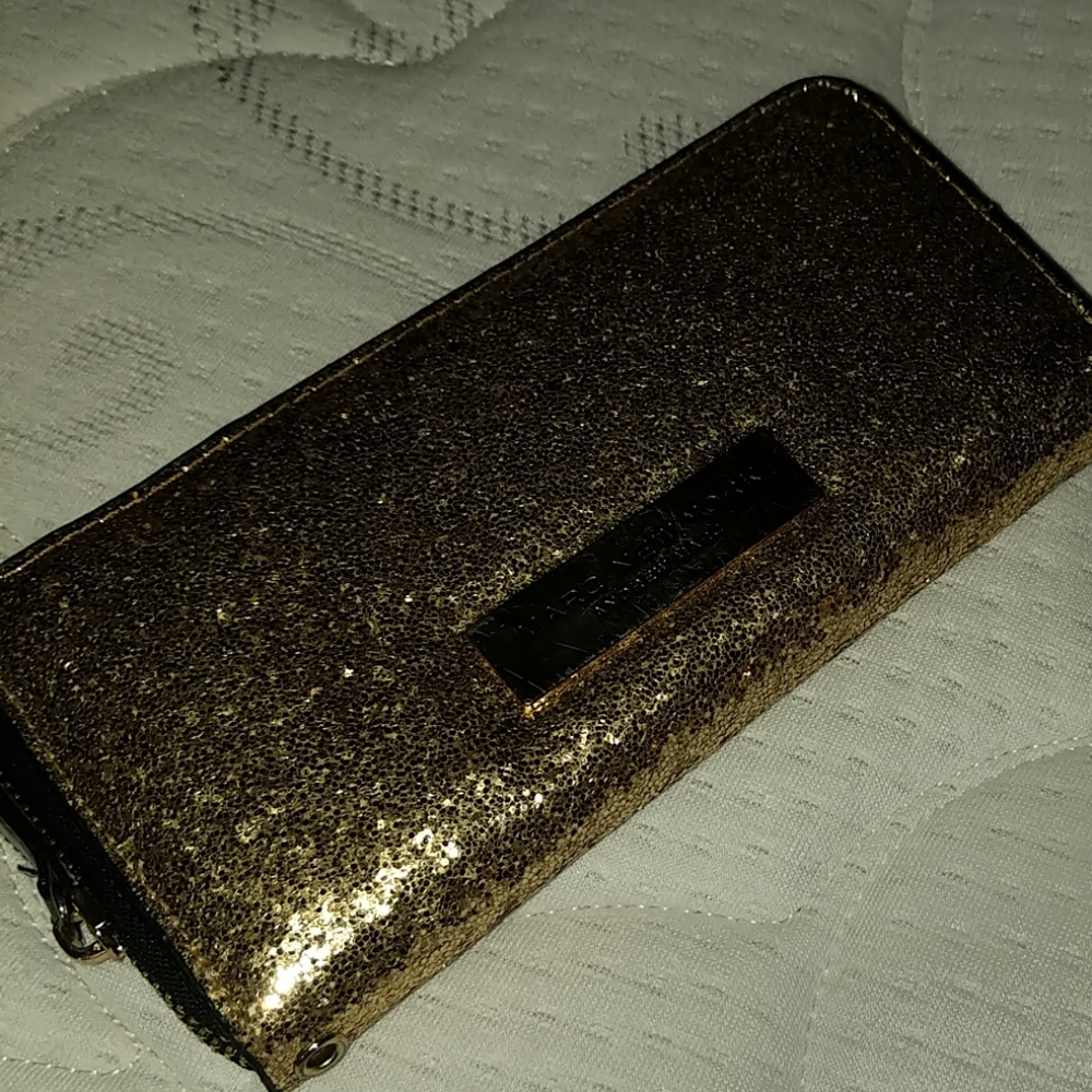 Gold Glitter Wallet